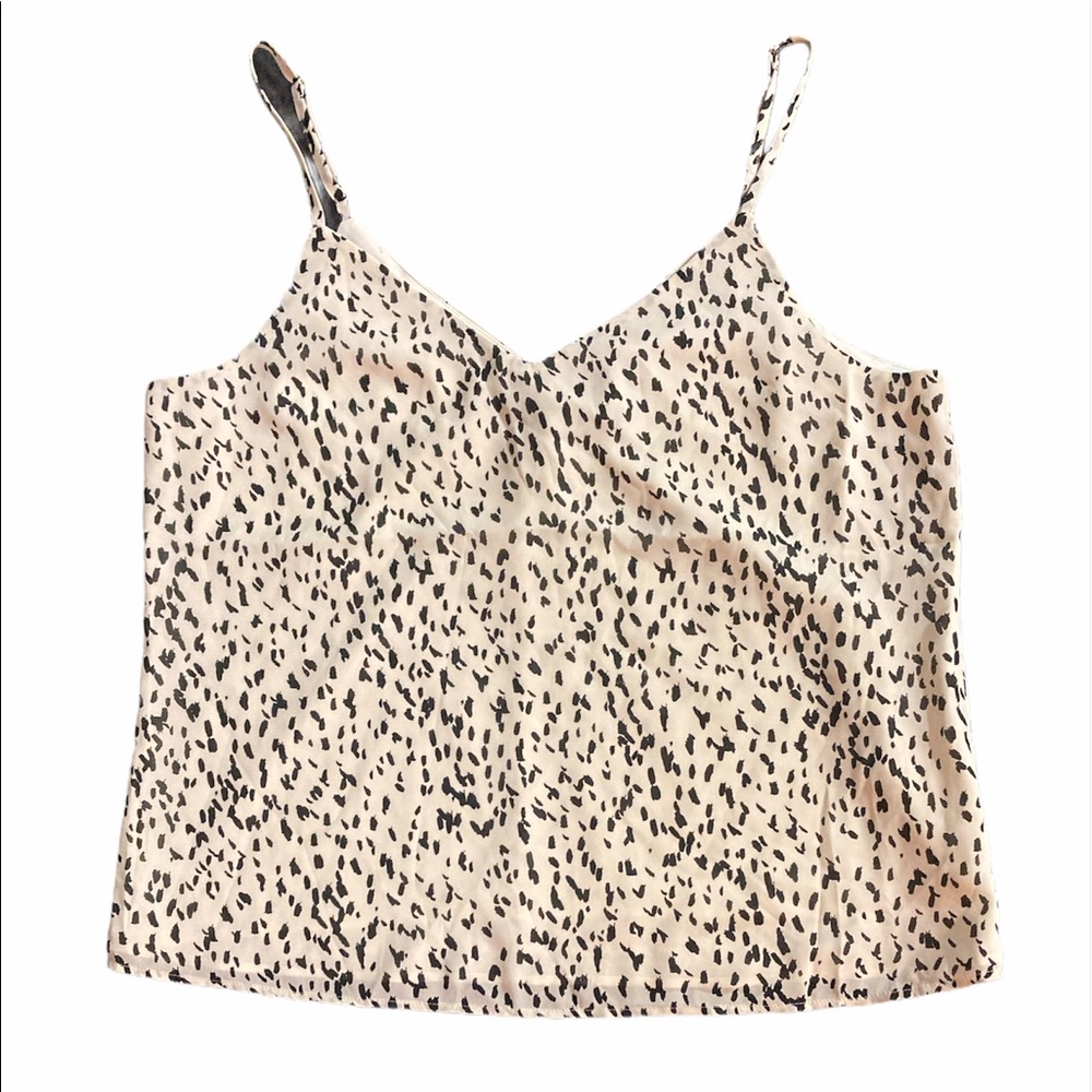 NEW - Banana Republic animal print camisole Sz M